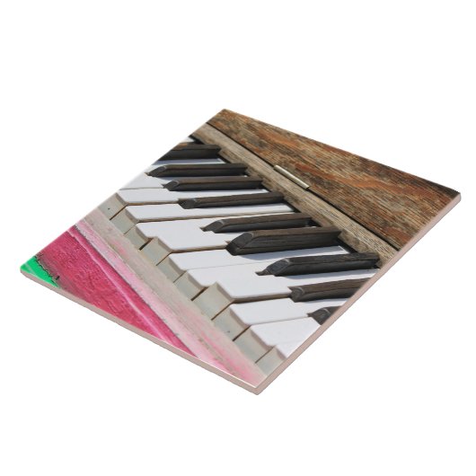 Piano Keys 2 Tegeltje (Zijkant)