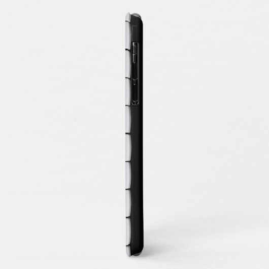 Piano Keys aangepaste monogram telefoondoosjes Case-Mate iPhone Case (Achterkant/links)