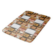 Piano Keys antiek Piano Stoel Bank Bladmuziek Badmat (Gekanteld)