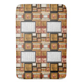 Piano Keys antiek Piano Stoel Bank Bladmuziek Badmat (Voorkant Verticaal)