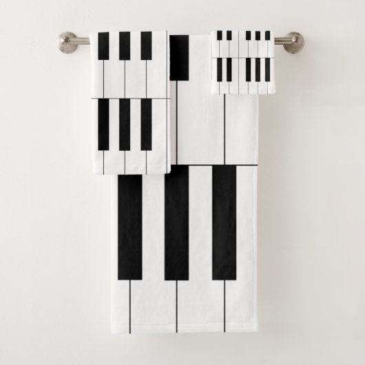 Piano Keys Bad Handdoek (Insitu)
