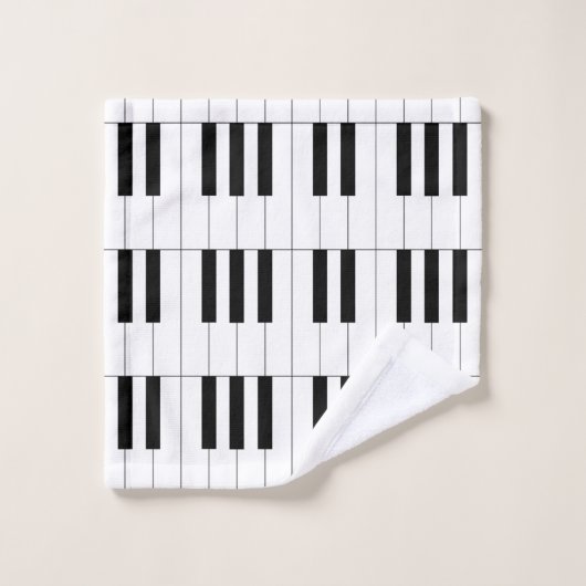 Piano Keys Bad Handdoek (Wasdoekje)