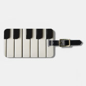 Piano Keys Bagagelabel (Voorkant horizontaal)