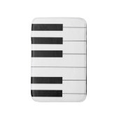 Piano Keys Bath Mat (Voorkant Verticaal)