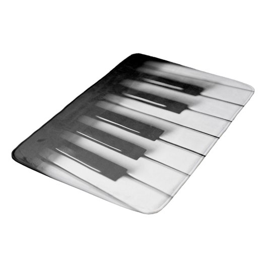 Piano Keys Bath Mat (Gekanteld)