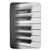Piano Keys Bath Mat (Voorkant Verticaal)