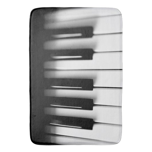 Piano Keys Bath Mat (Voorkant Verticaal)
