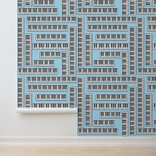 Piano Keys Behang
