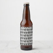 Piano Keys Bier Etiket (Voorkant)