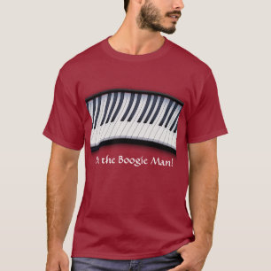 PIANO KEYS Boogie Man Leuke Muziek Liefhebber T-sh T-shirt