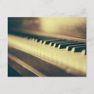 Piano Keys Briefkaart