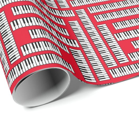 Piano Keys Cadeaupapier (Rol Hoek)