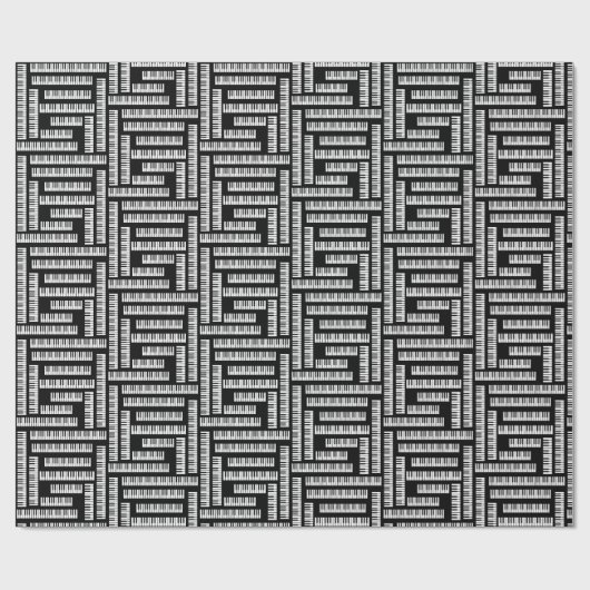 Piano Keys Cadeaupapier (Vlak)