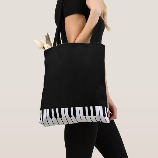 Piano Keys-Canvas tas (Dichtbij)