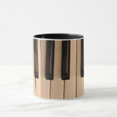 Piano Keys Coffee Mok (Midden)
