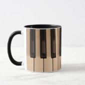 Piano Keys Coffee Mok (Links)