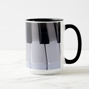 Piano Keys Coffee Mok