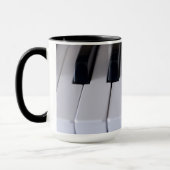 Piano Keys Coffee Mok (Links)