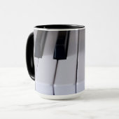 Piano Keys Coffee Mok (Voorkant links)