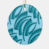 Piano Keys Curved Ceramic Ornament (Links)