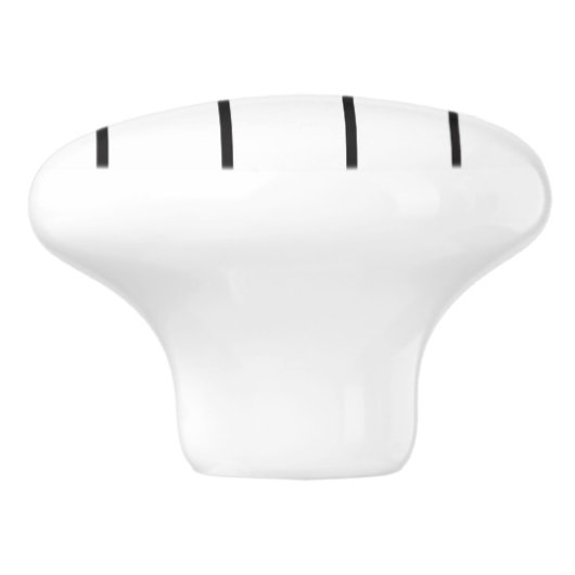 Piano Keys Drawer Pull Keramische Knop (Zijkant)