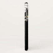 Piano Keys en Golden Muzieknoten Case-Mate iPhone Case (Achterkant/links)