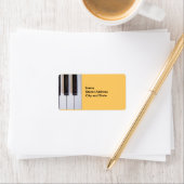 Piano Keys Etiket (Insitu)