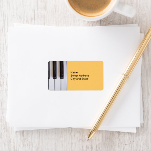 Piano Keys Etiket (Insitu)