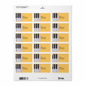 Piano Keys Etiket (Full Sheet)