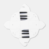 Piano Keys Favoriet Dozen Bedankdoosjes (Uitgevouwen)
