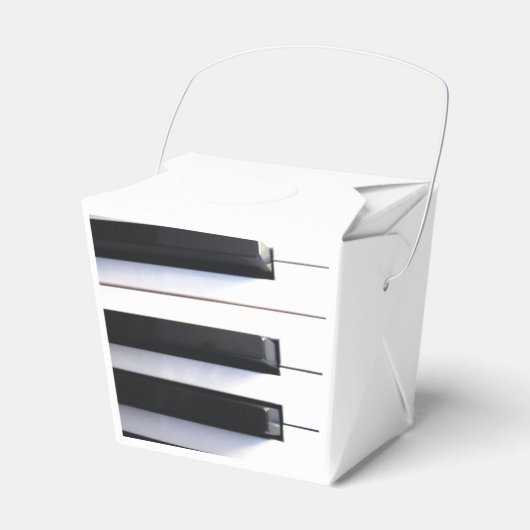 Piano Keys Favoriet Dozen Bedankdoosjes (Voorkant Zijde)