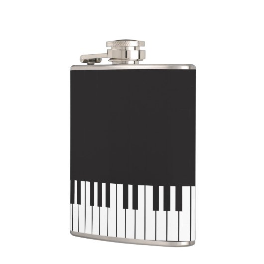 Piano Keys Flask Heupfles (Links)