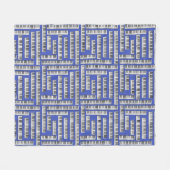 Piano Keys Fleece Deken (Voorkant (Horizontaal))