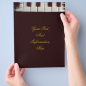 Piano Keys Flyer (Hand)