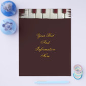 Piano Keys Flyer (Enkel)