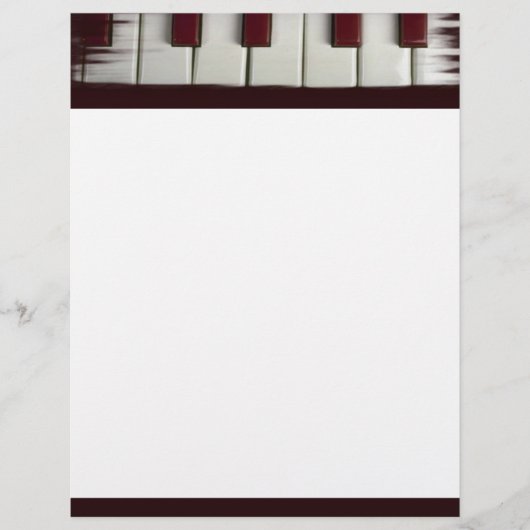 Piano Keys Flyer (Voorkant)