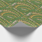 Piano Keys gebogen Cadeaupapier (Hoek)