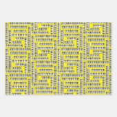 Piano Keys Inpakpapier Vel (Voorkant 2)