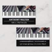 Piano Keys | Interne mixer Visitekaartje (Voorkant / Achterkant)