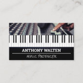 Piano Keys | Interne mixer Visitekaartje (Voorkant)