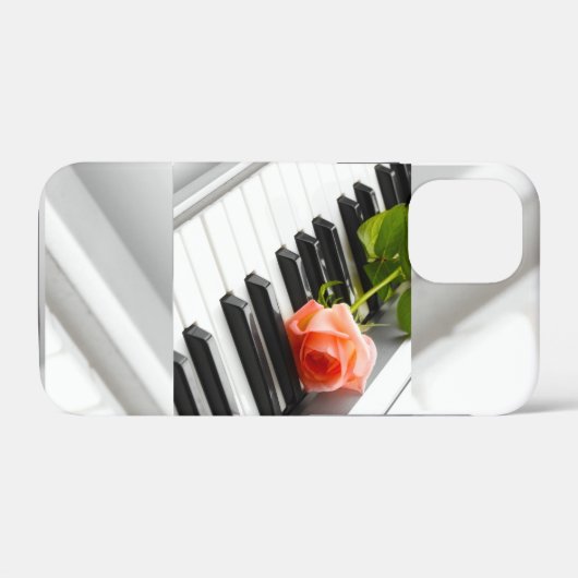 Piano Keys iPhone Case (Achterkant (horizontaal))