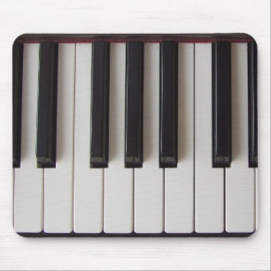 Piano Keys Ivoor en Ebony Muismat