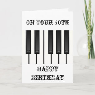 Piano Keys Kaart