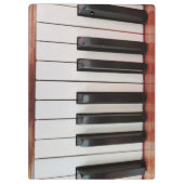 Piano Keys Klembord (Achterkant)
