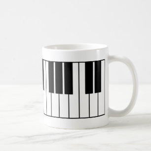 Piano Keys Koffiemok
