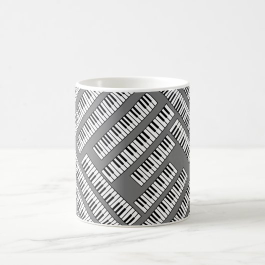 Piano Keys Koffiemok (Center)