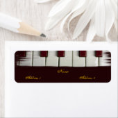 Piano Keys Label (Insitu)