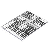 Piano Keys-laptop Notitieboek (Linkerzijde)