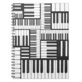 Piano Keys-laptop Notitieboek (Voorkant)
