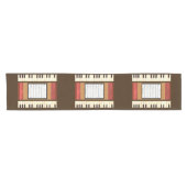 Piano Keys Lijst Datablad Music-tablerunner Korte Tafelloper (Horizontaal)